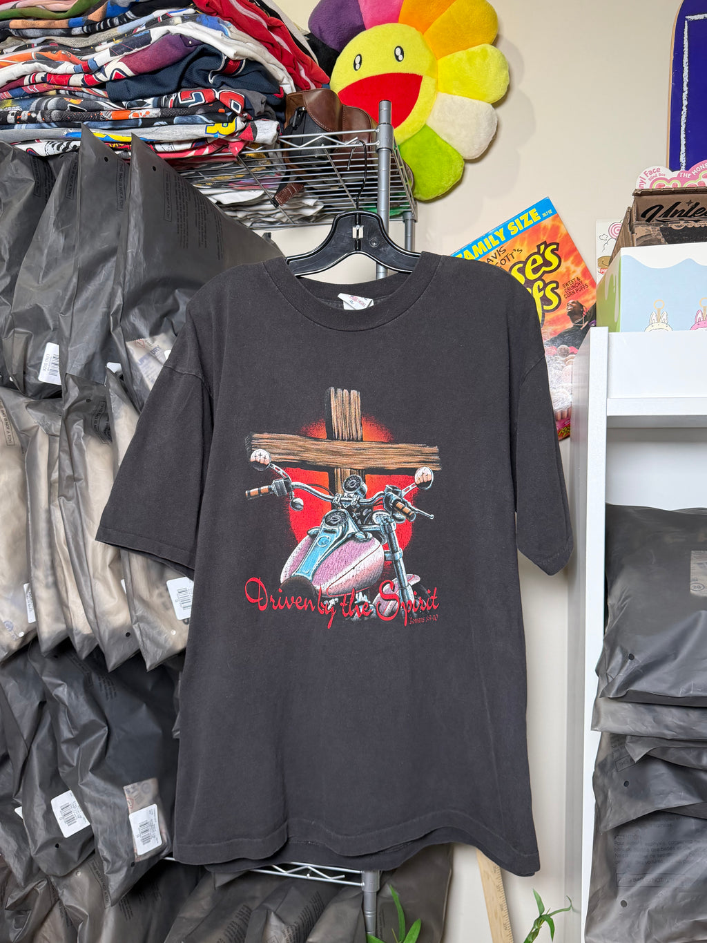 Vintage Biker Cross Tee