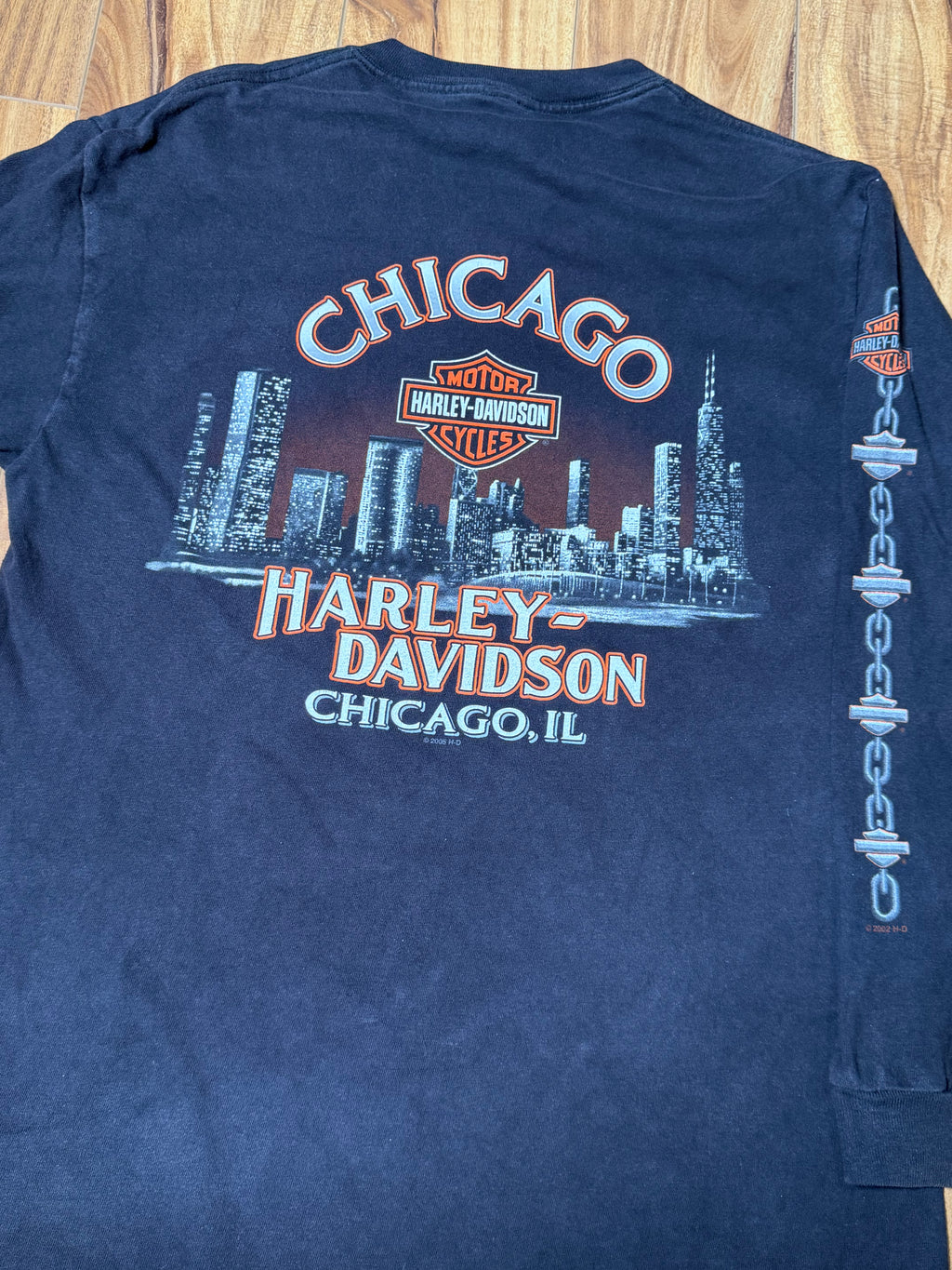 Vintage 2000's Harley Davidson Chicago Longsleeve