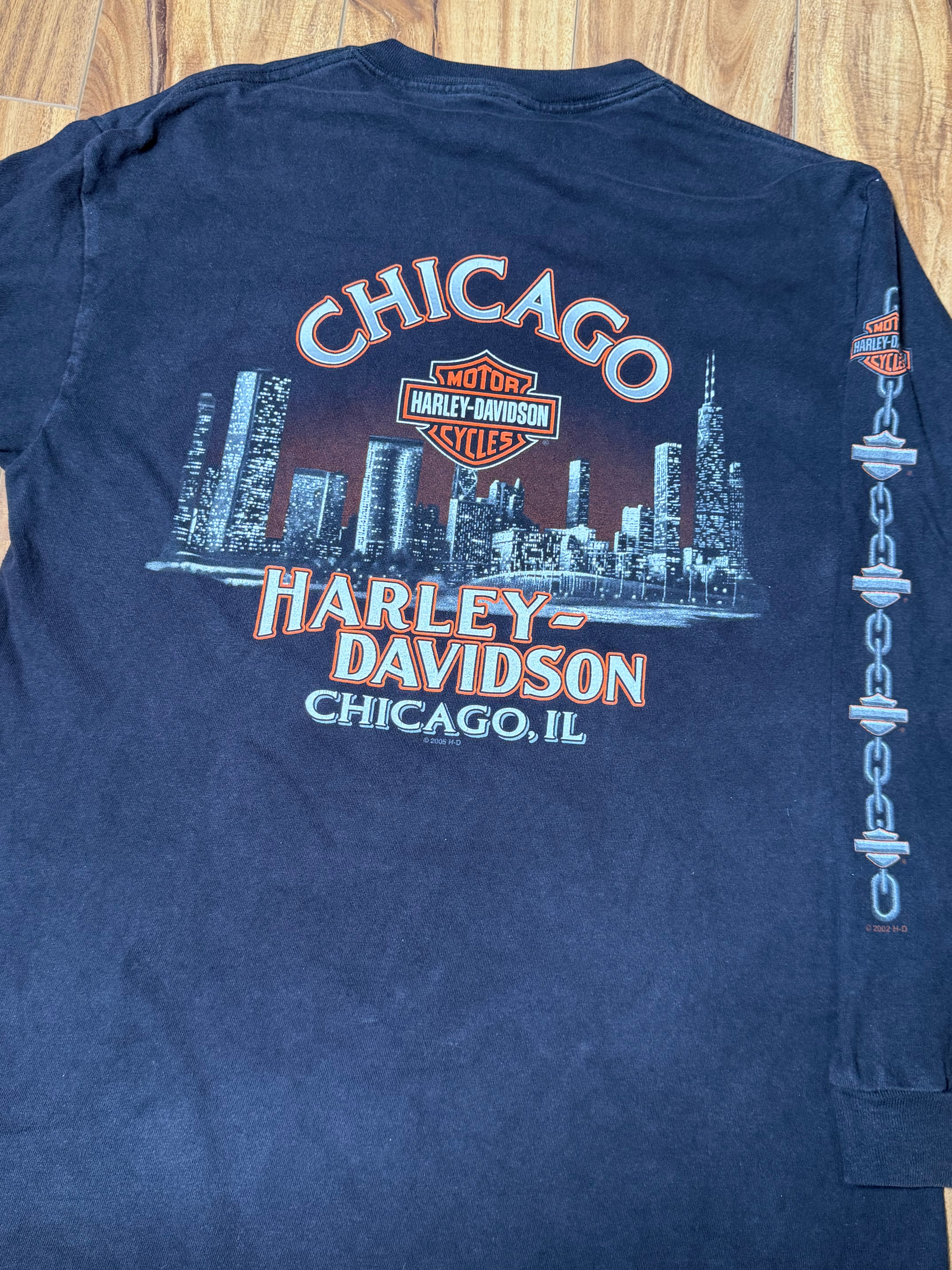 Vintage 2000's Harley Davidson Chicago Longsleeve