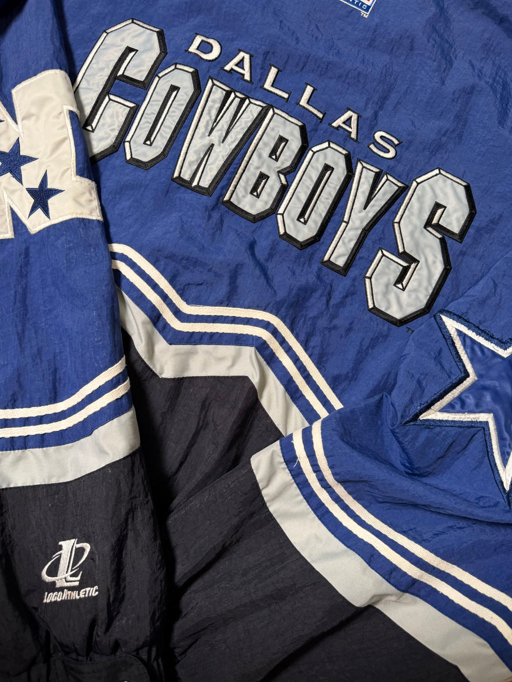 Vintage 90's NFL Dallas COWBOYS Logo Athletic Windbreaker Jacket