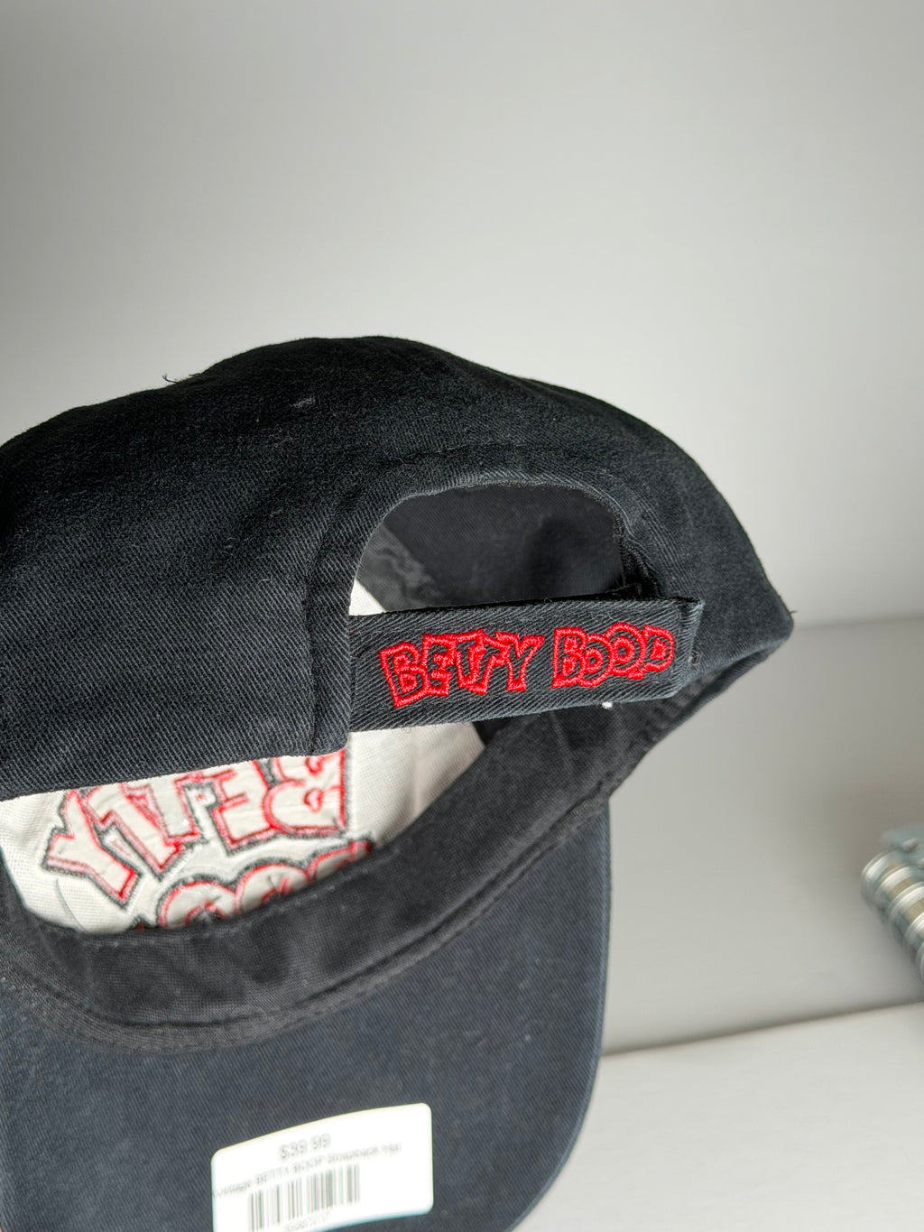 Vintage BETTY BOOP Strapback Hat.