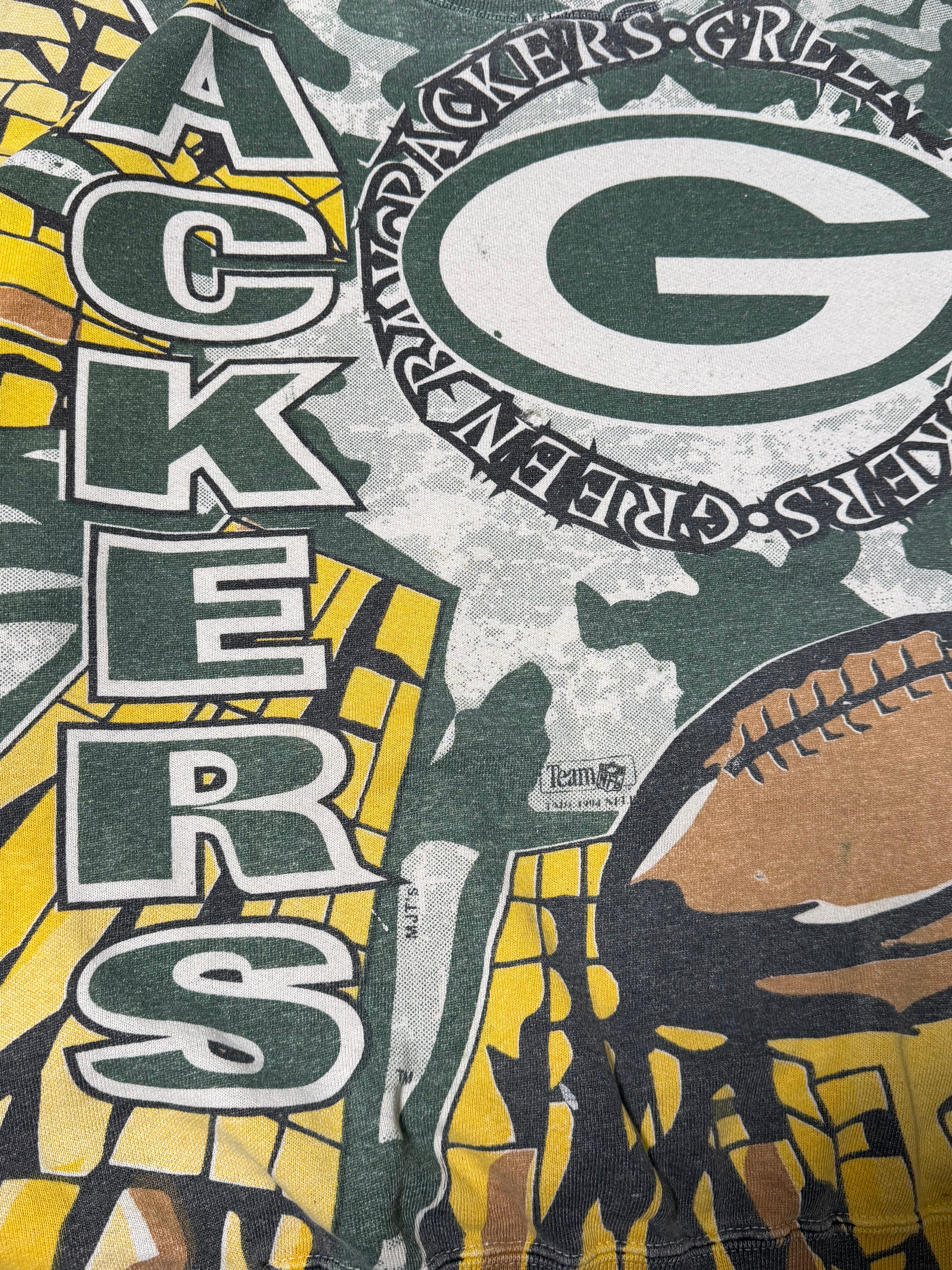 Vintage 1994 Green Bay Packers "Rare" AOP Sweater