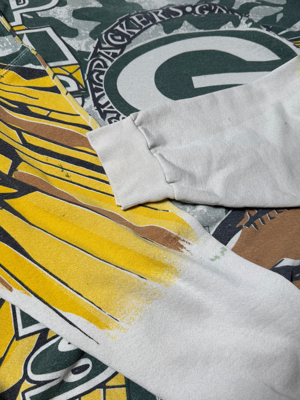 Vintage 1994 Green Bay Packers "Rare" AOP Sweater
