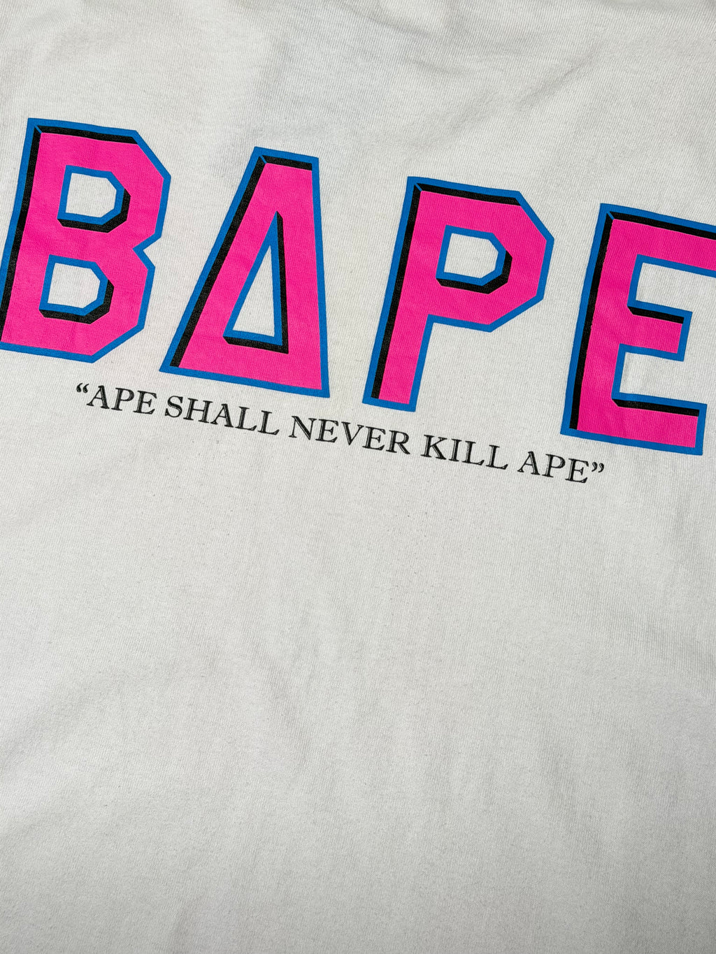 Bape Small Head Logo Tee
