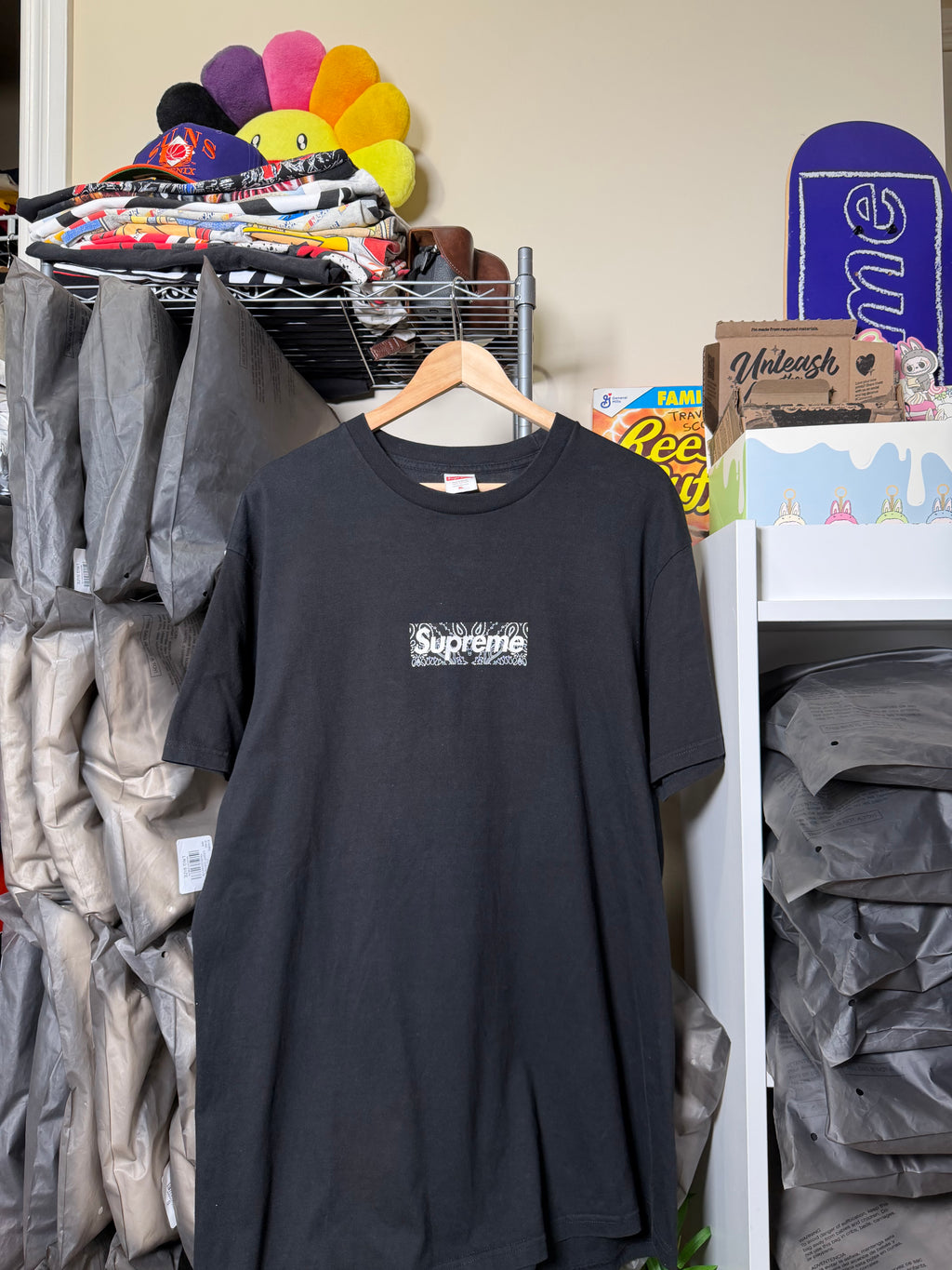 Supreme FW19 Bandana Box Logo