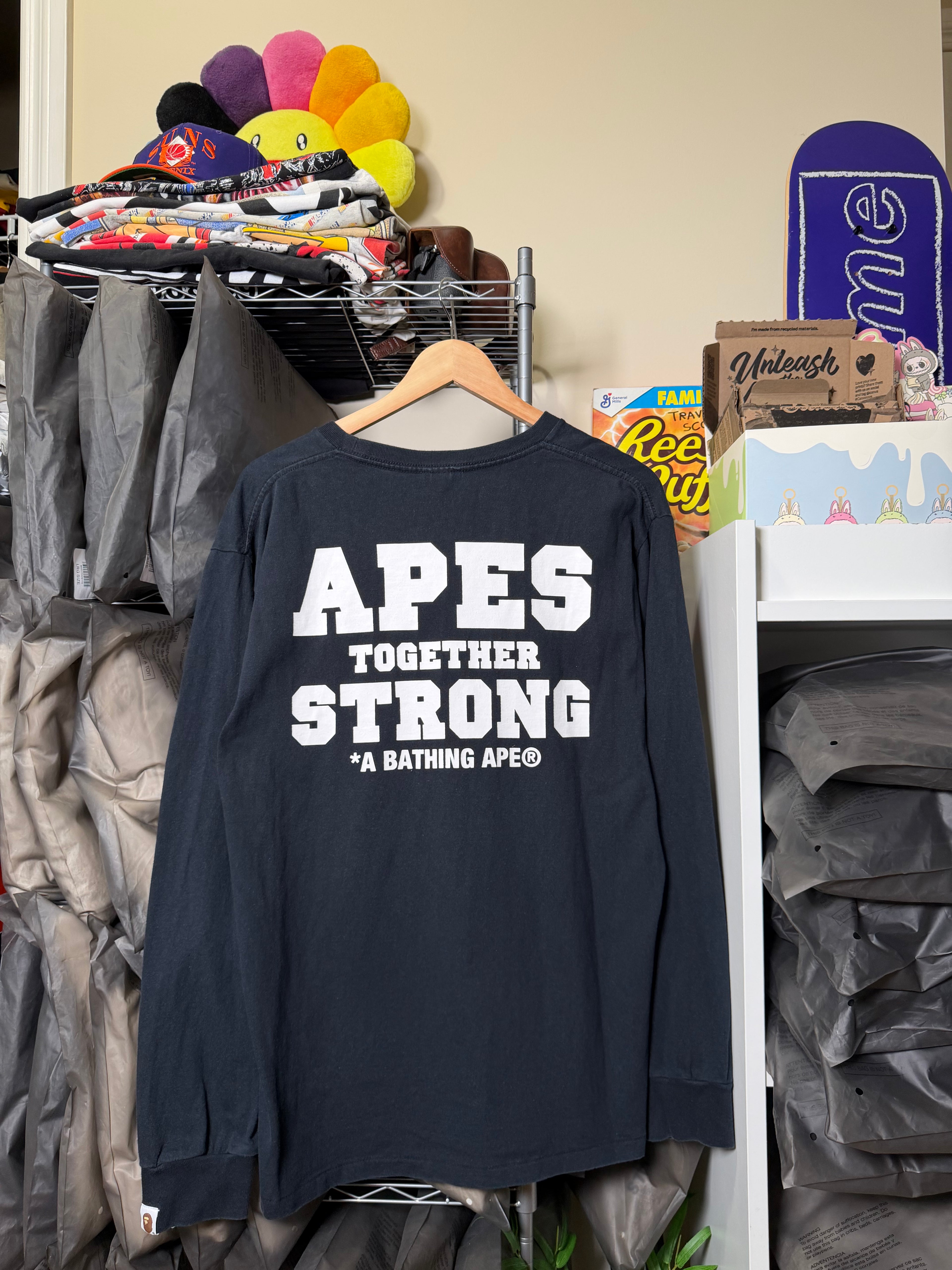Bape Classic "Apes Together Strong" Longsleeve