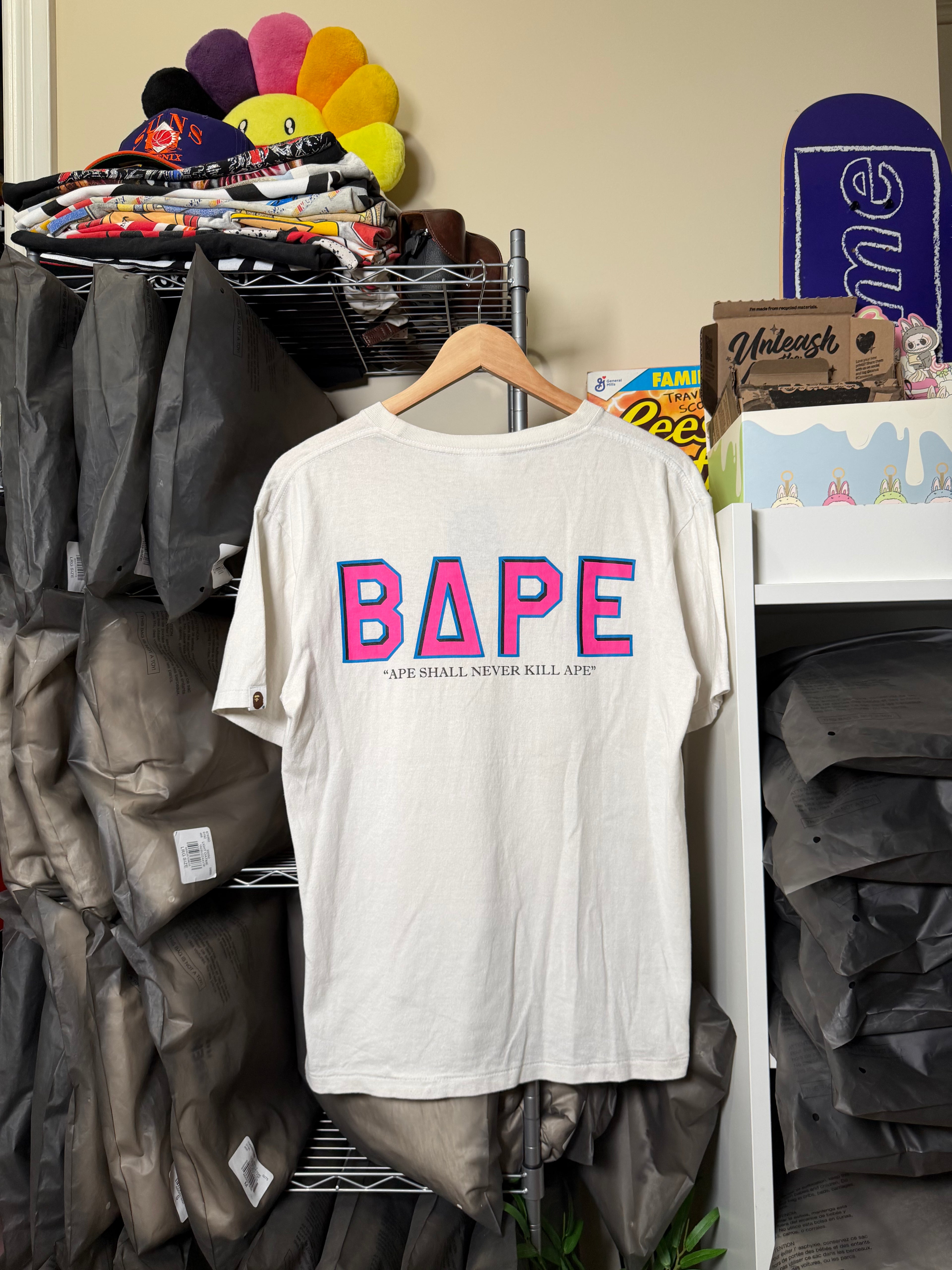 Bape Small Head Logo Tee