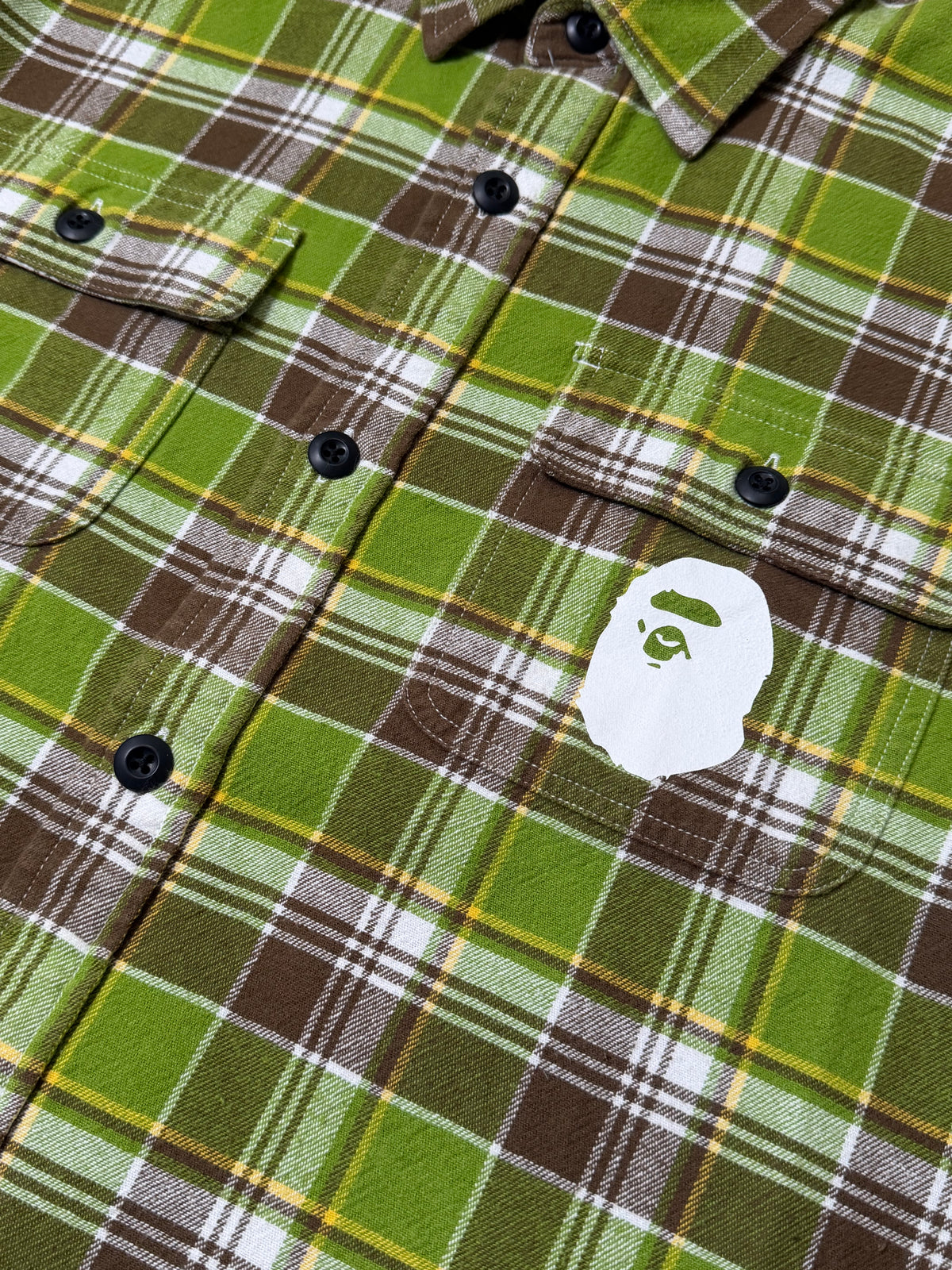 BAPE "Ape Together Strong" Flannel Jacket