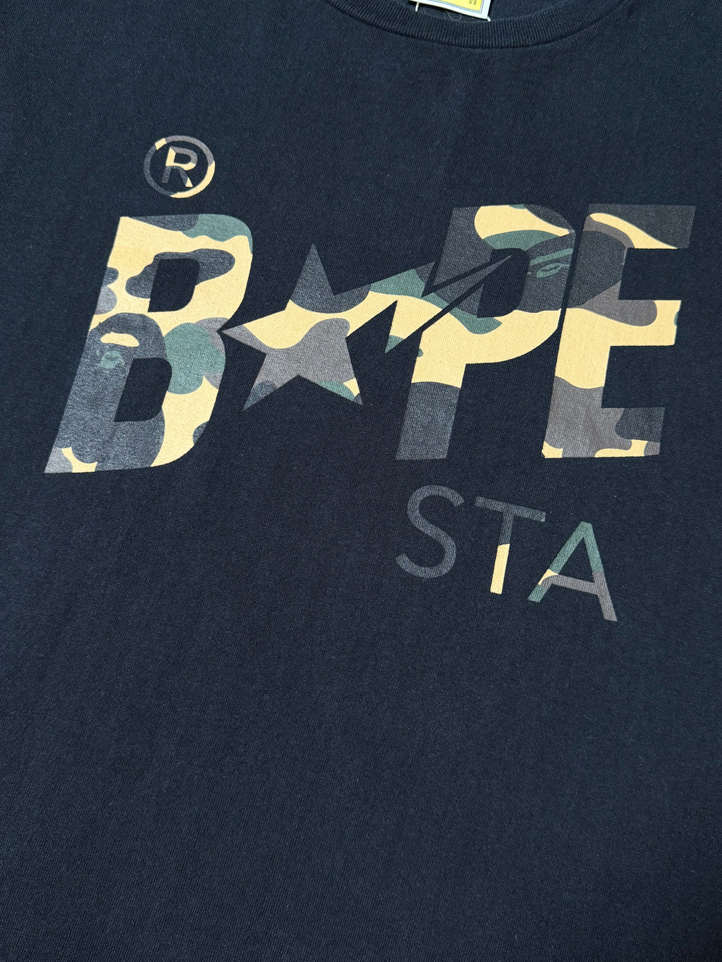 BAPE Sta Camo Logo Tee