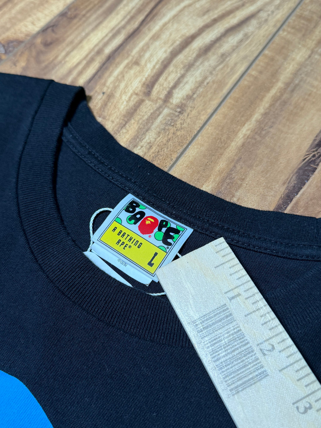BAPE Limited Edition TVB 50th Anniversary Tee (Black Colorway)