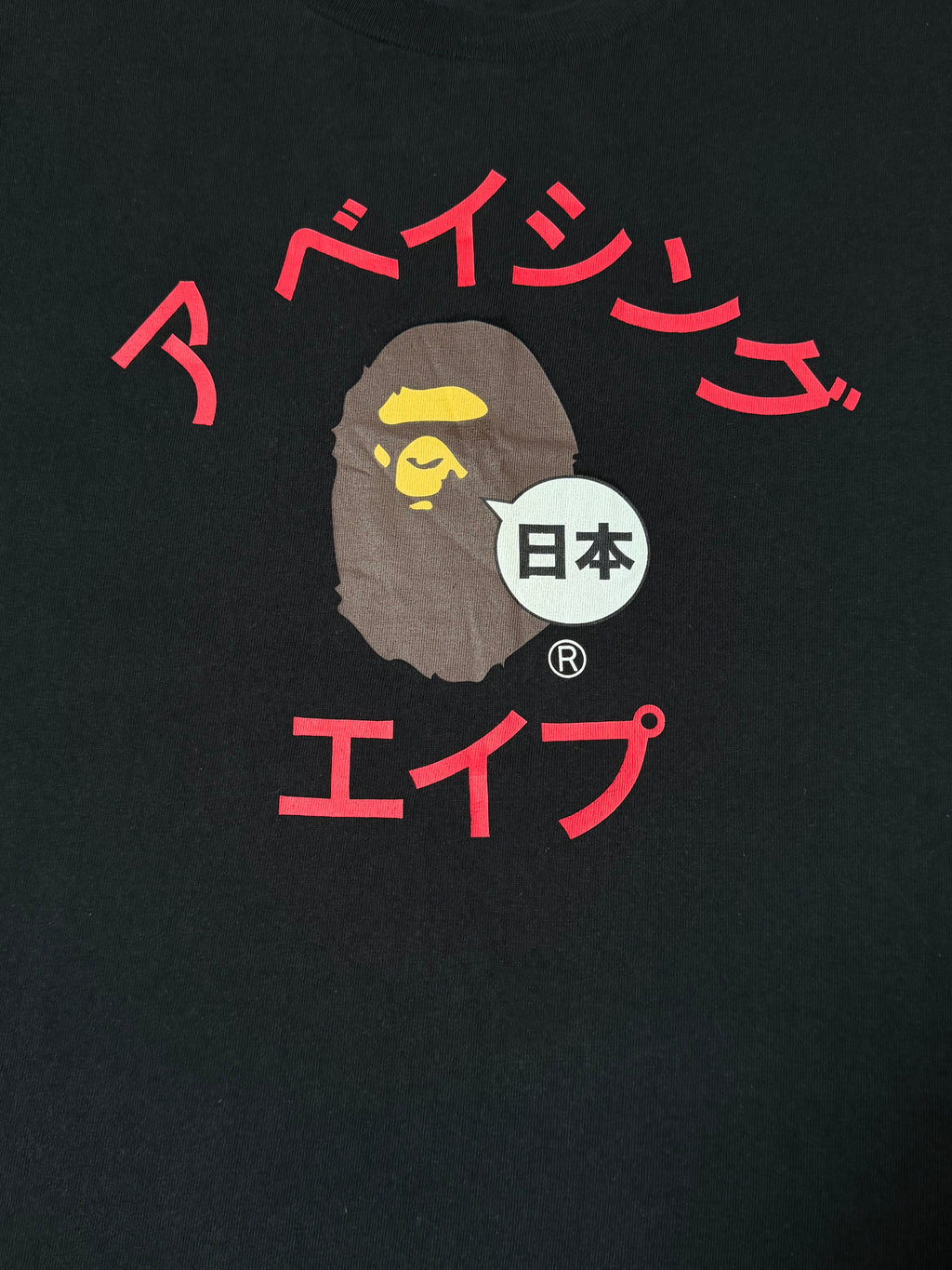 BAPE Japan Katakana College City Tee