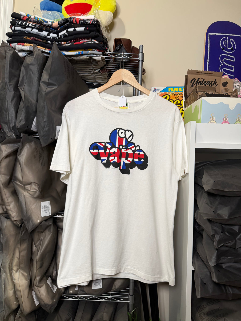 BAPE UK Flag Baby Milo Vape Tee