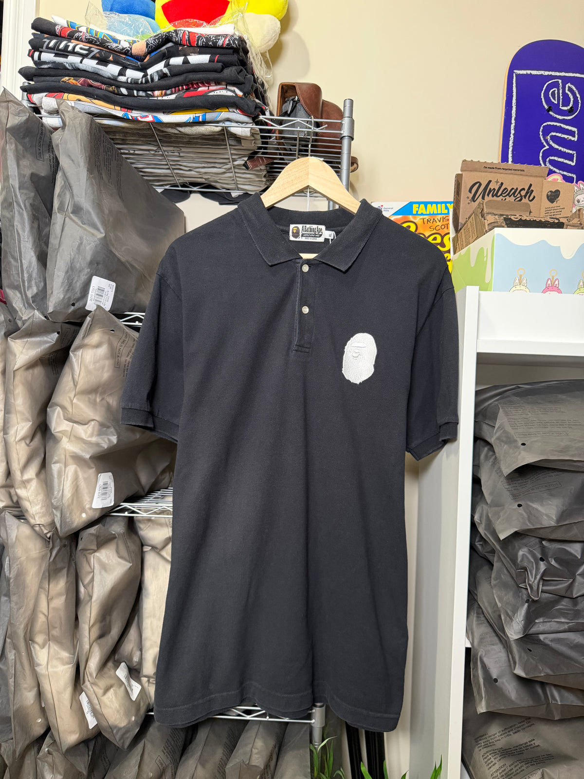 BAPE Ape Head Polo Shirt