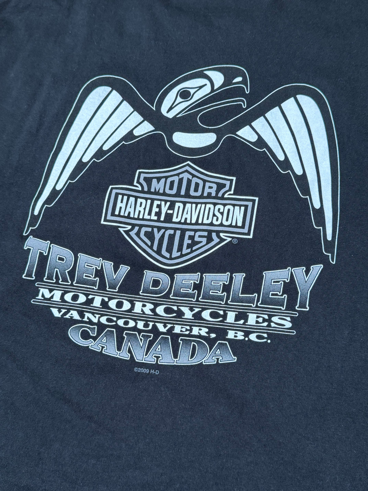 Harley Davidson 2009 Vancouver,BC Longsleeve