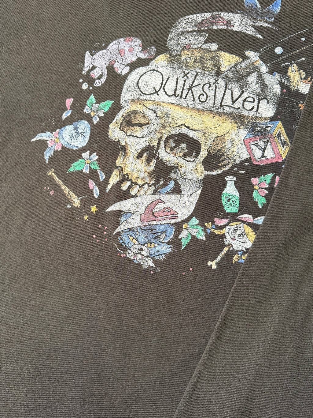 Quicksilver Skull Longsleeve