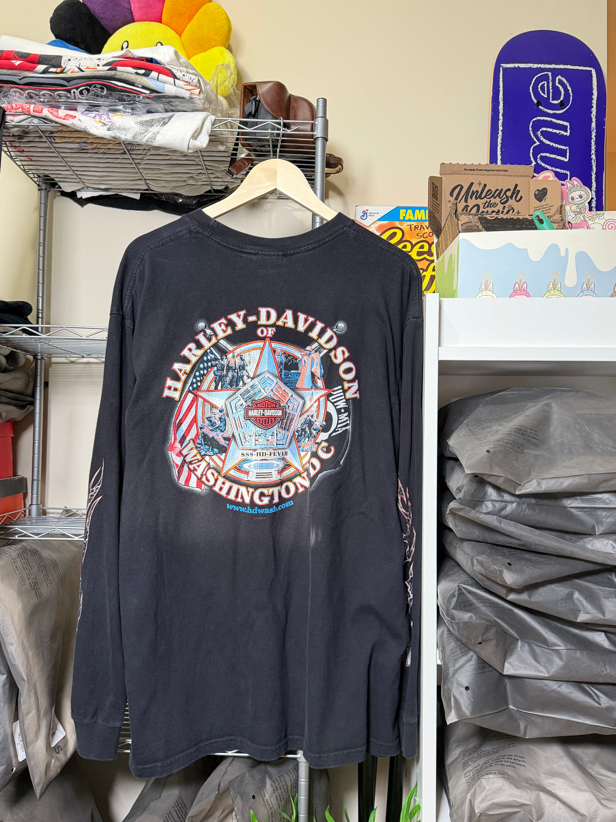 Harley Davidson 2008 Washington, DC Longsleeve
