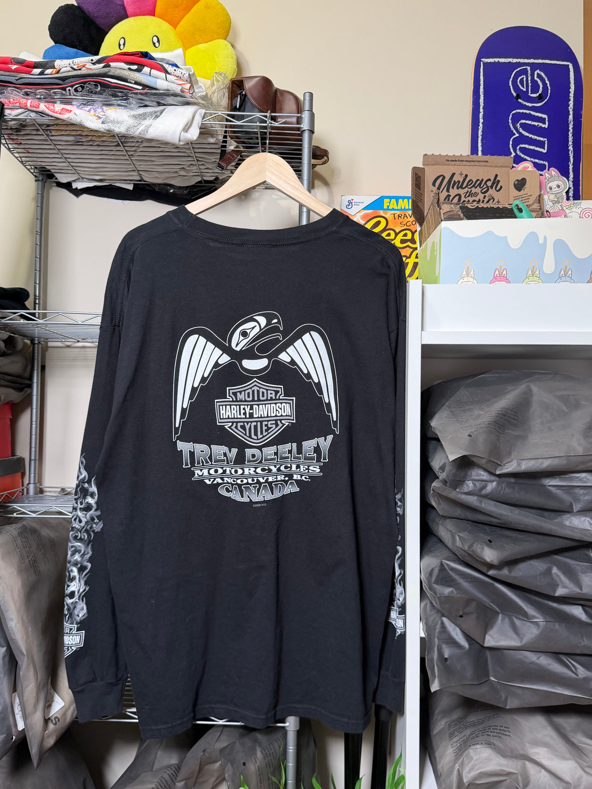 Harley Davidson 2009 Vancouver,BC Longsleeve