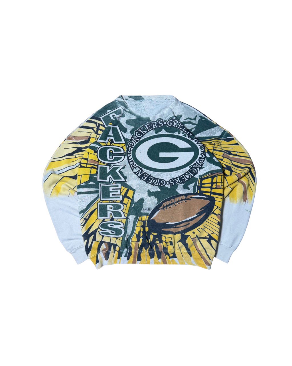 Vintage 1994 Green Bay Packers "Rare" AOP Sweater