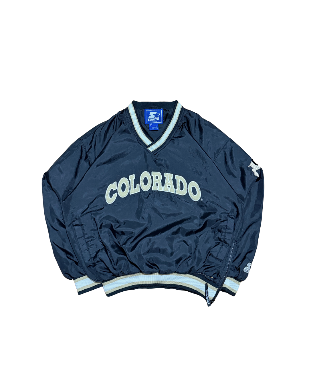 Vintage Colorado Satin Starter Sweater