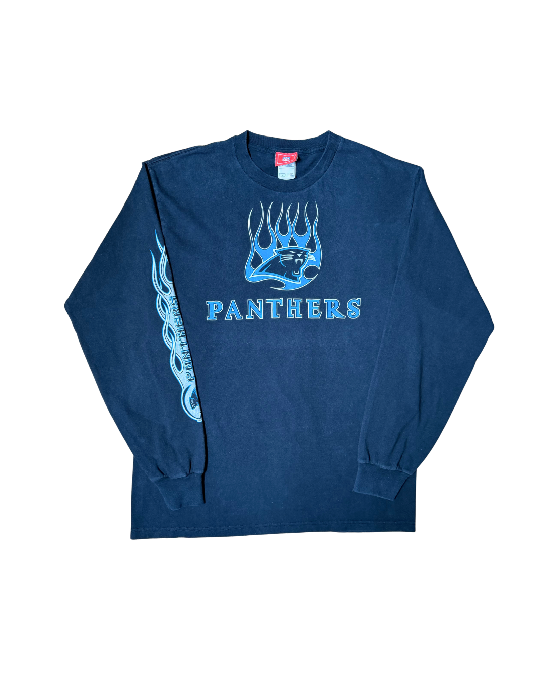 Vintage Carolina Panthers Flame Longsleeve