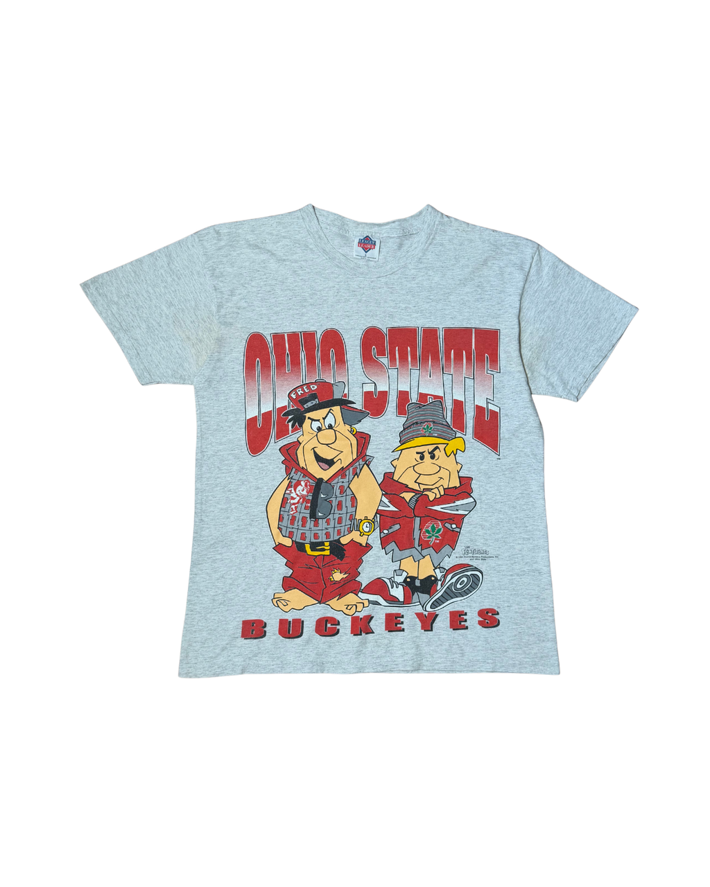 Vintage 1994 FlintStones x Ohio State Tee