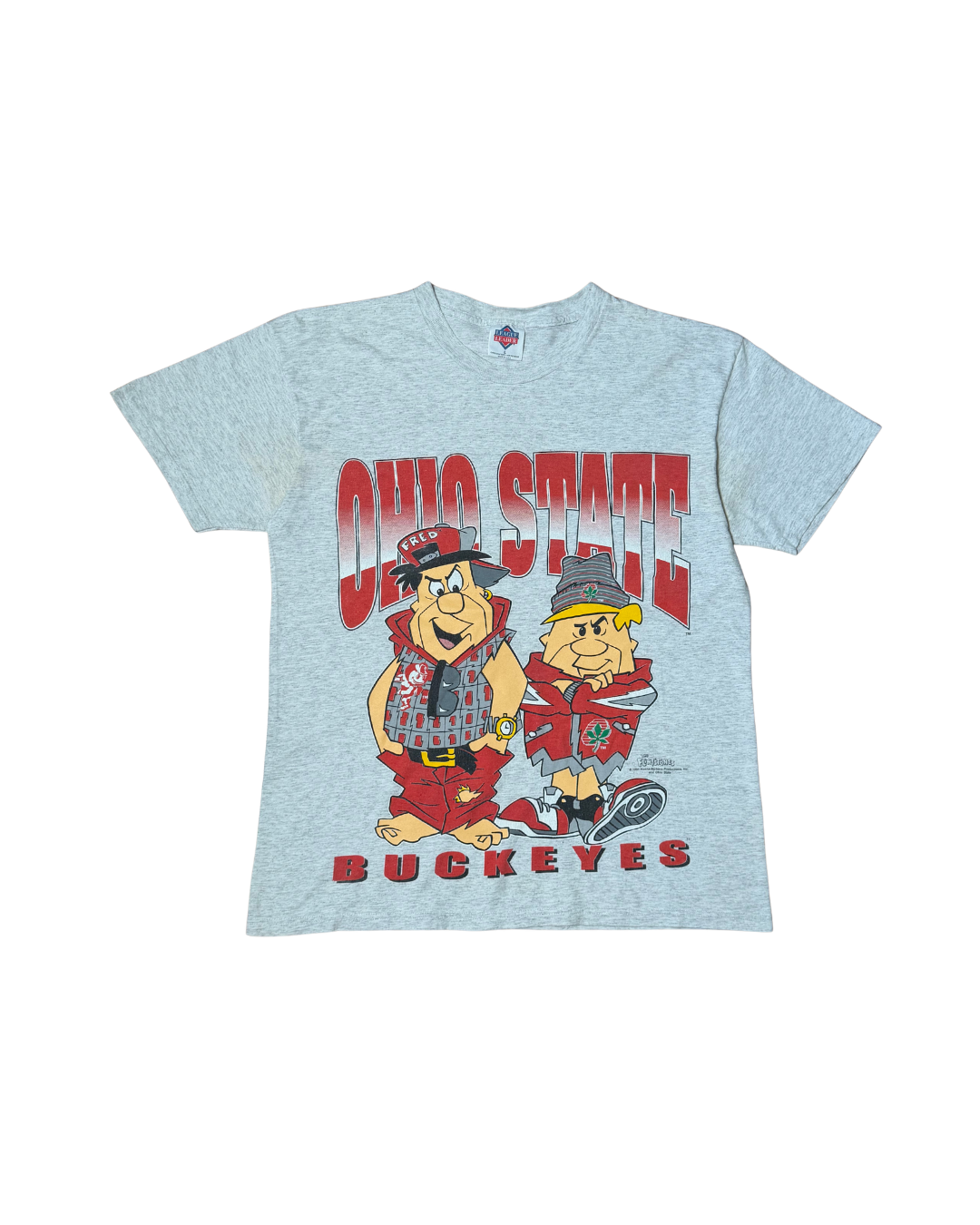 Vintage 1994 FlintStones x Ohio State Tee