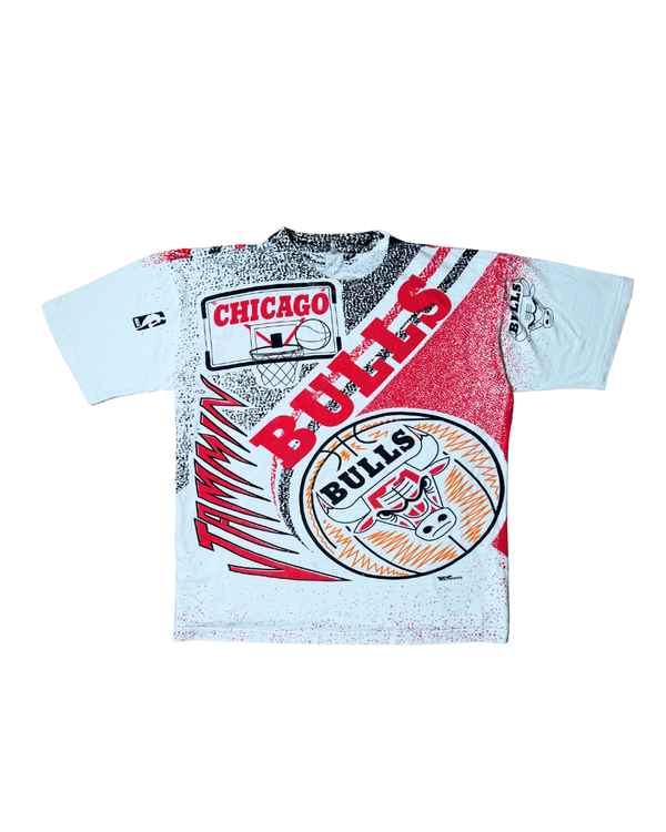 Vintage 90's Chicago BULLS AOP Tshirt