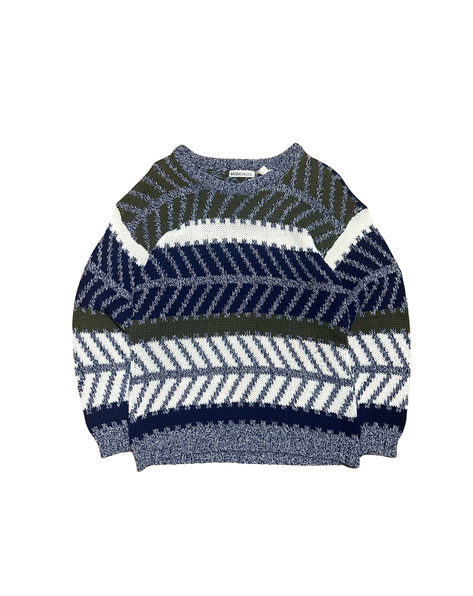 Vintage Knit Razzle Dazzle Sweater