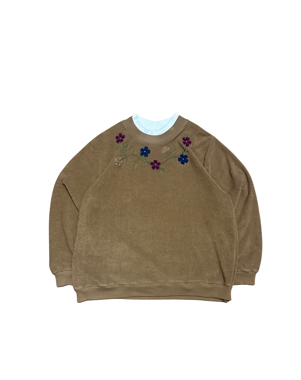 Vintage Brown/Floral Sweater