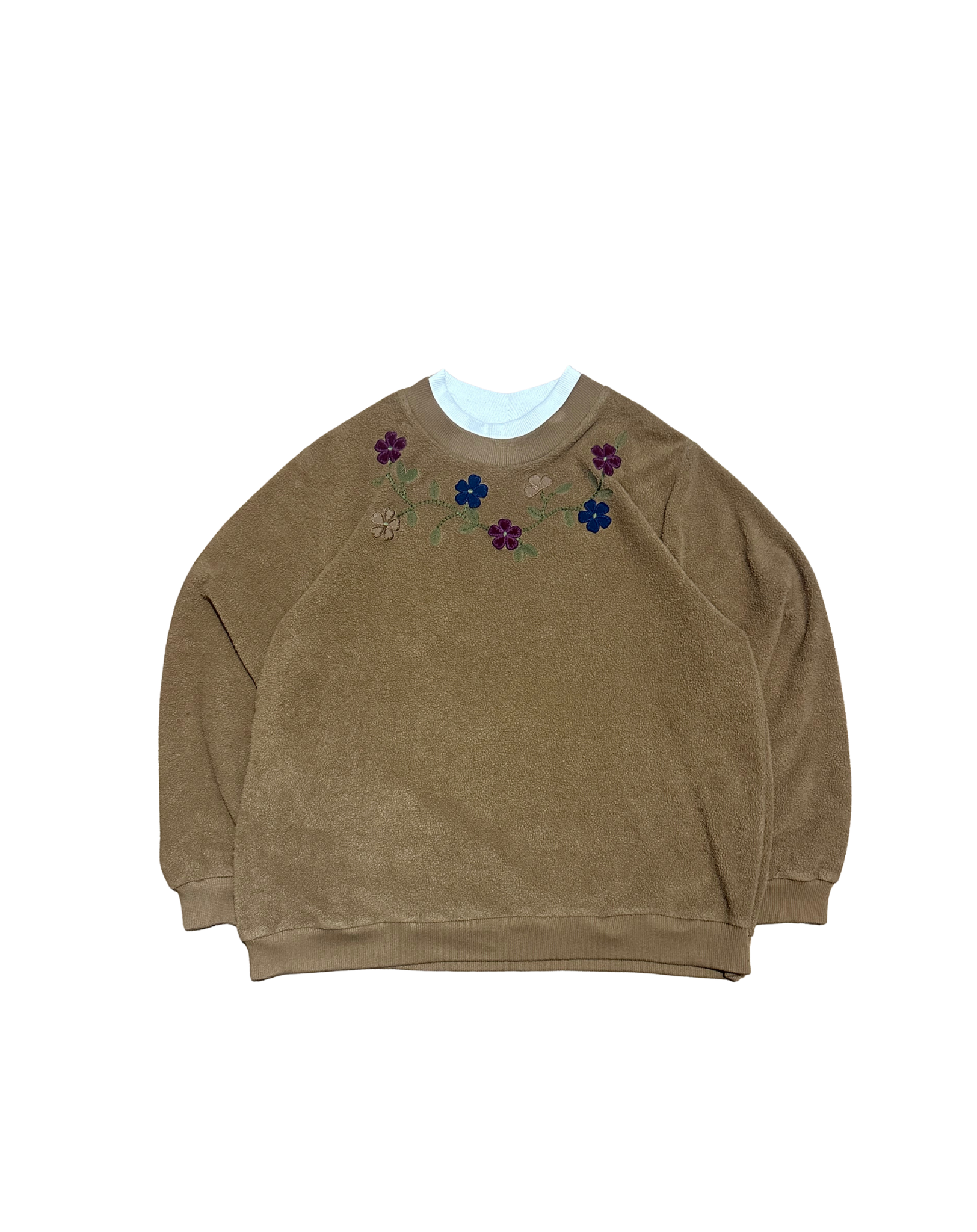 Vintage Brown/Floral Sweater