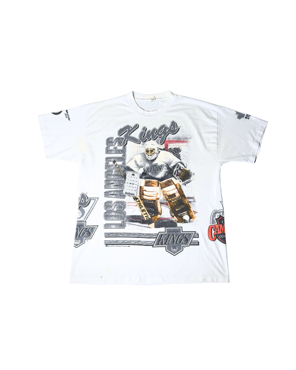 Vintage LA KINGS Bulletin AOP T-shirt