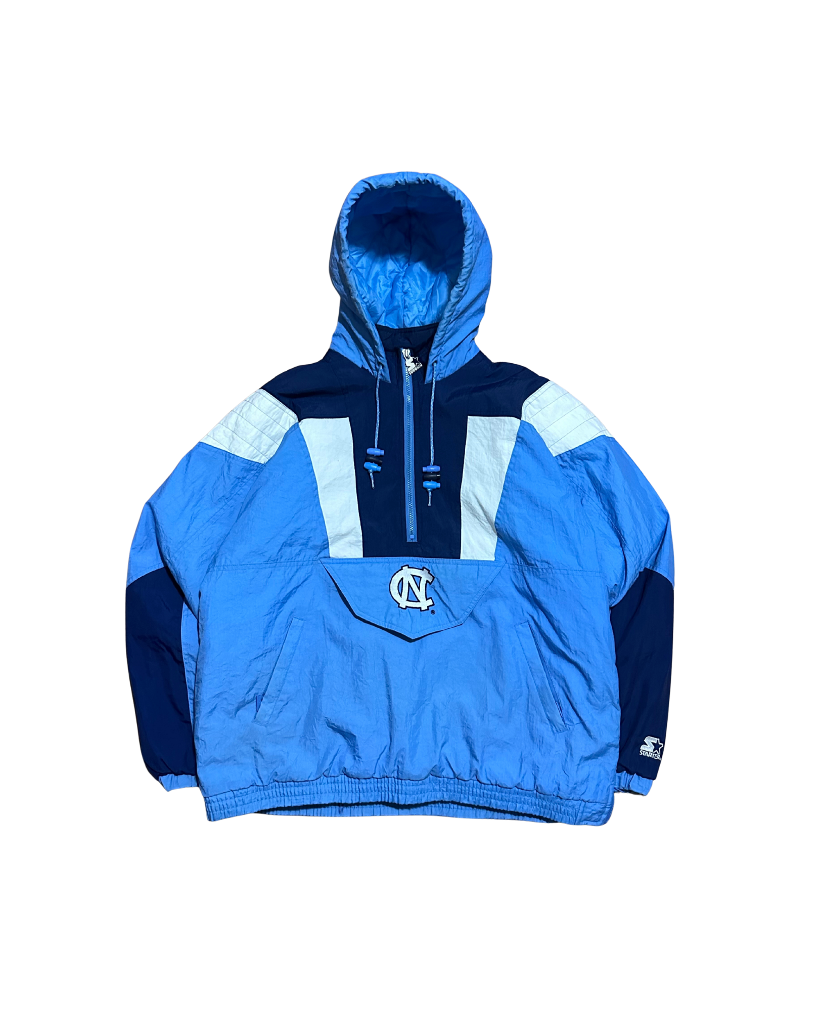 Vintage UNC Tar Heels Starter Pullover Puffer