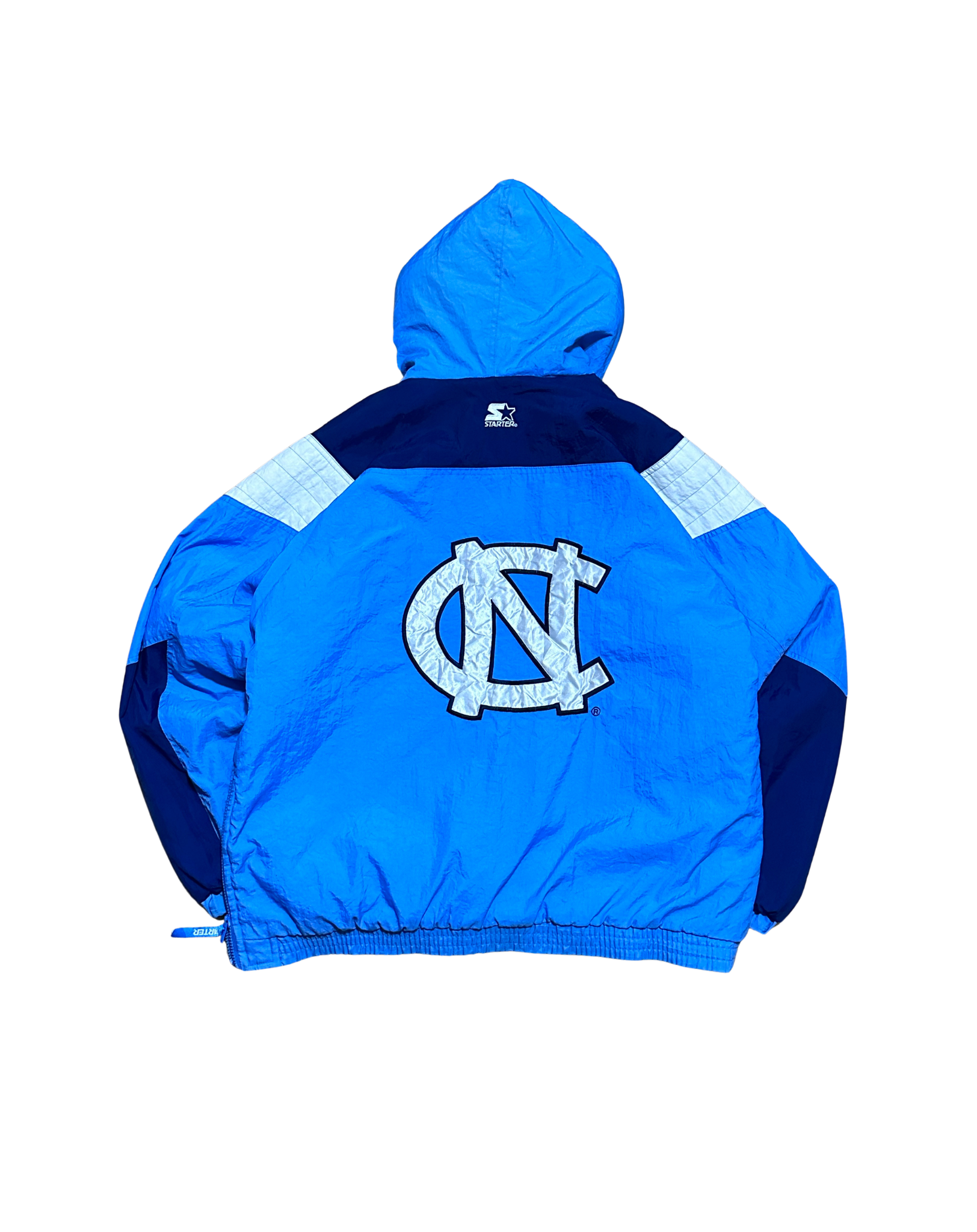 Vintage UNC Tar Heels Starter Pullover Puffer
