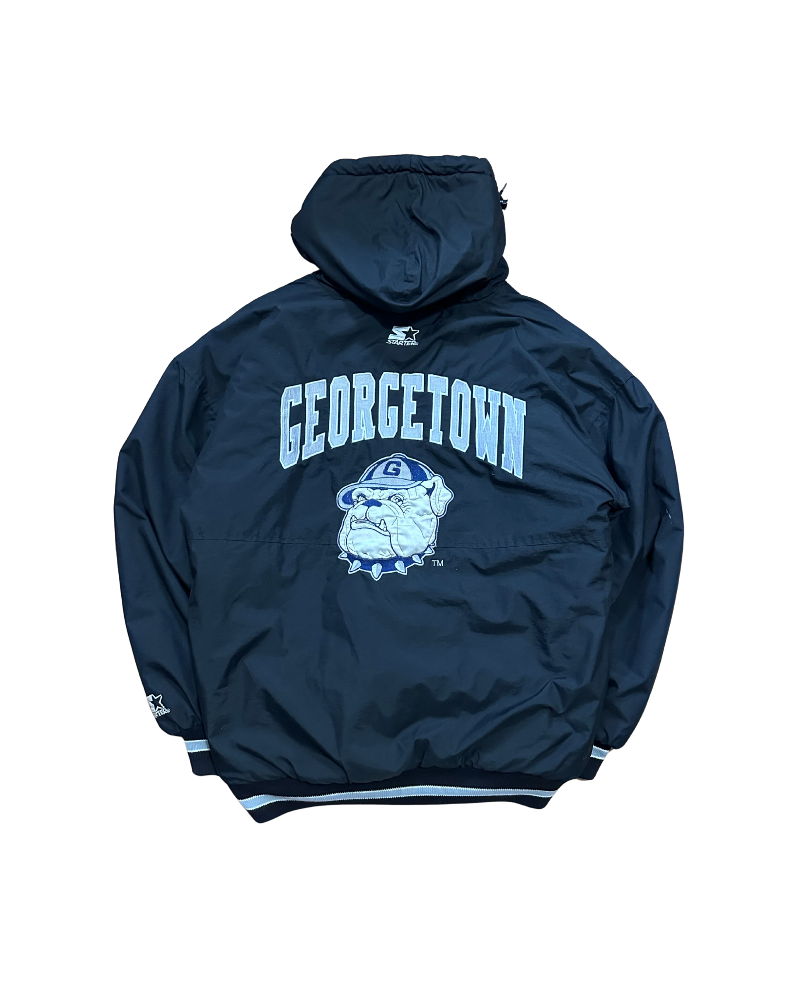 Vintage Georgetown Starter Jacket (Black)