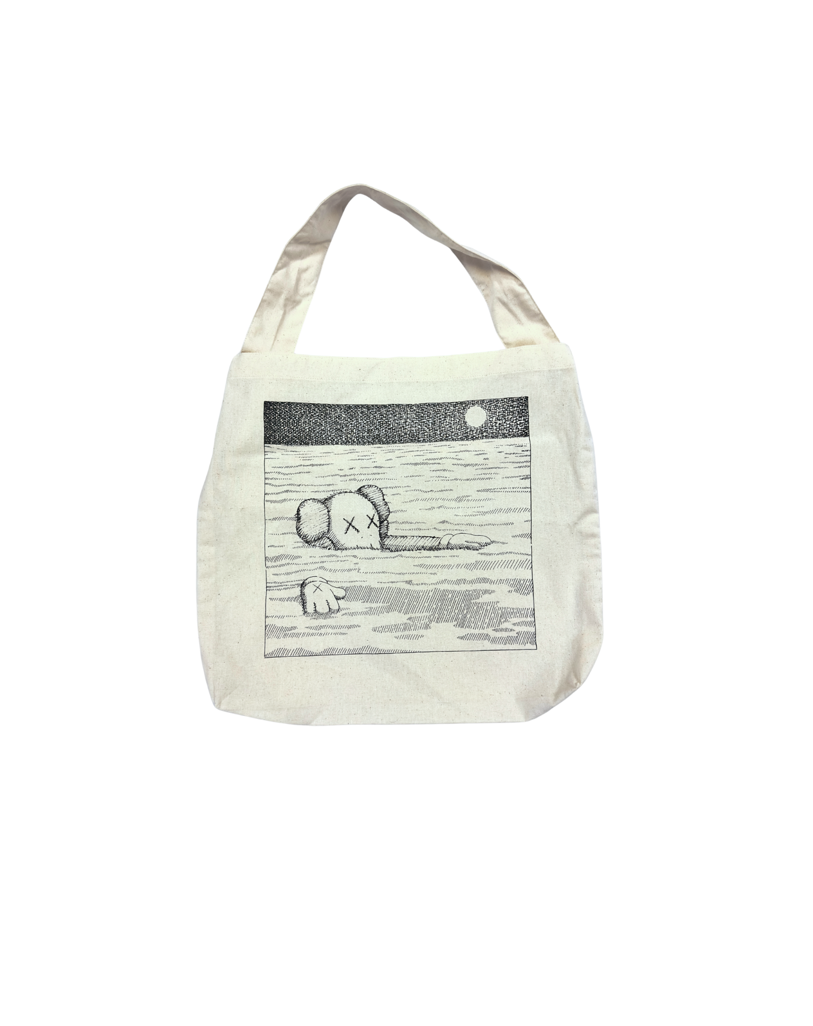 KAWS x Uniqlo Artbook Cover tote bag