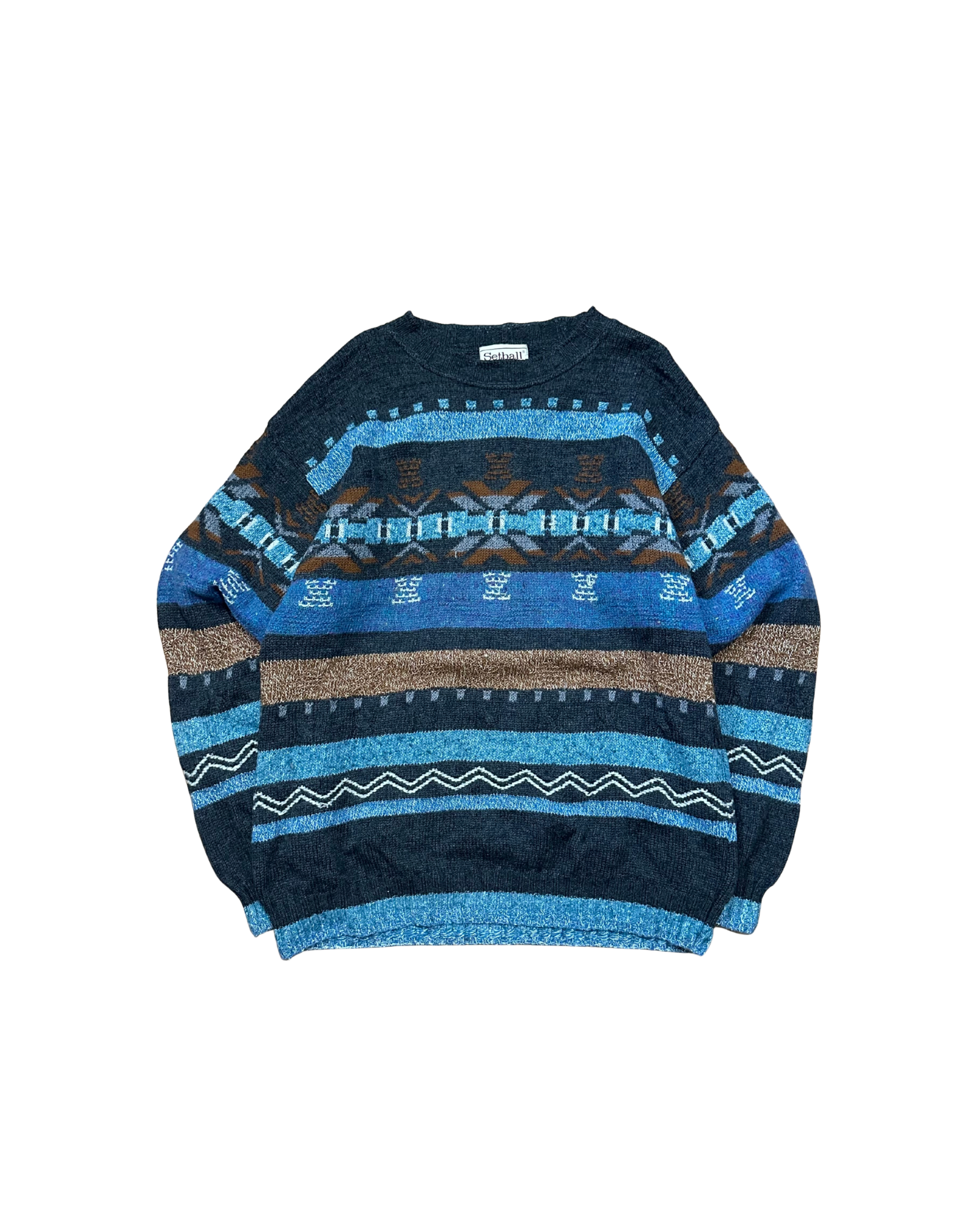 Vintage Knit Setball Sweater